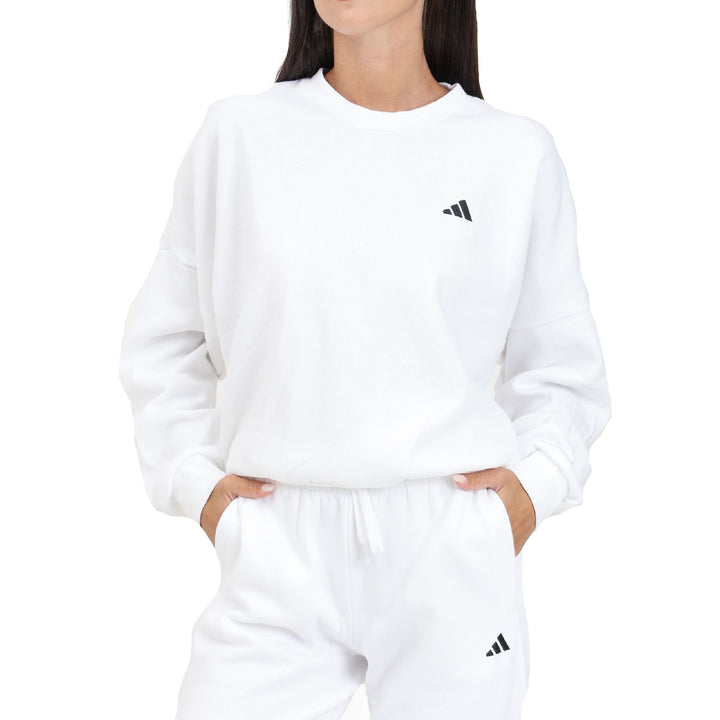 Adidas Felpe#colore_bianco