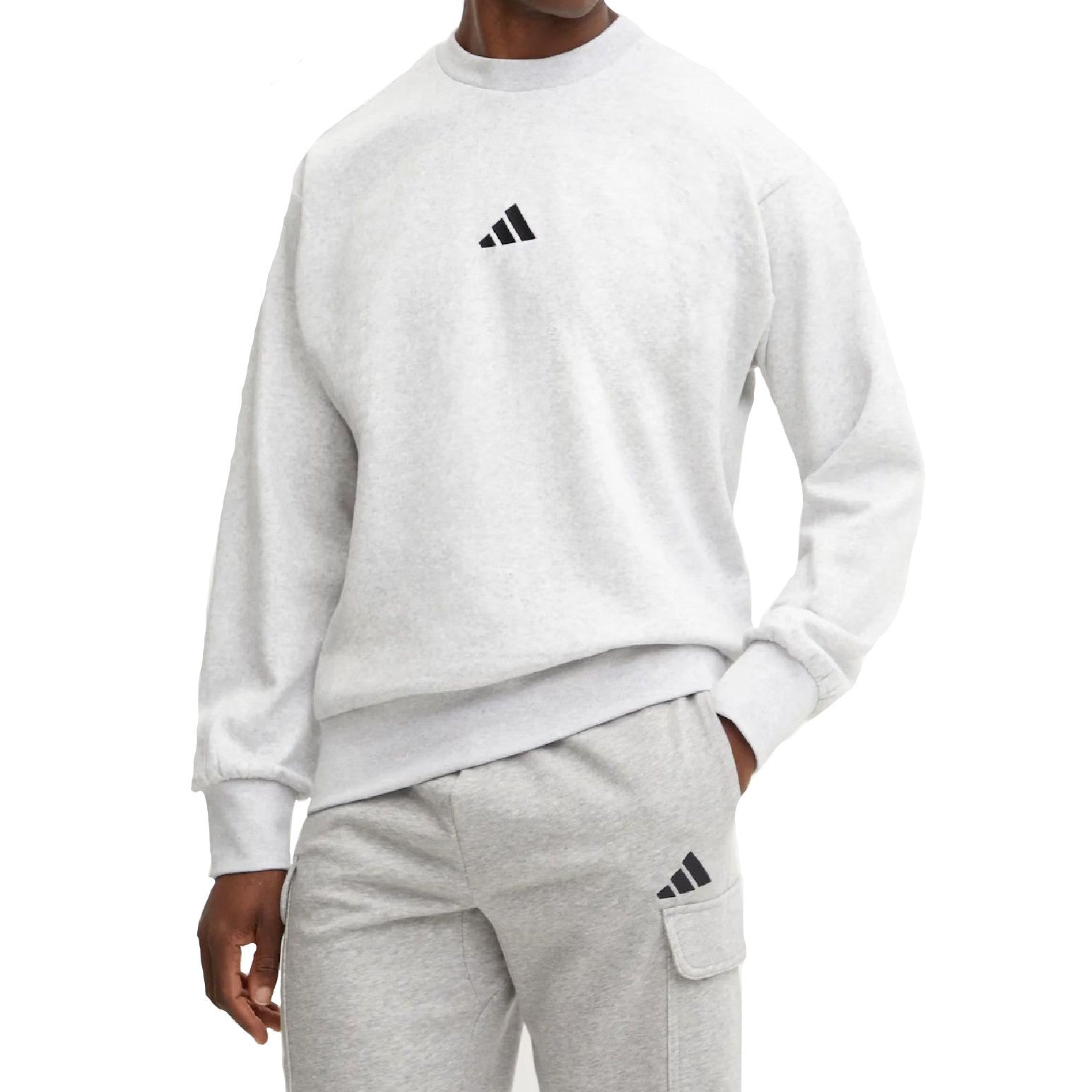 Adidas Felpe#colore_grigio