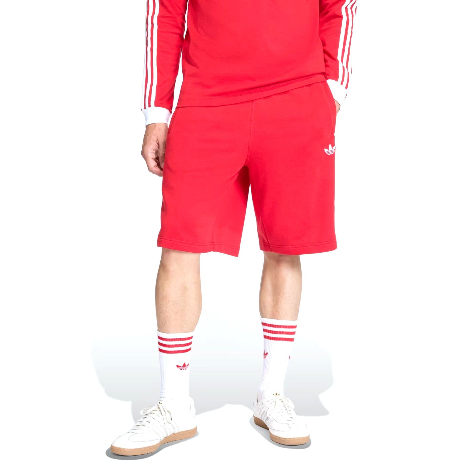 Adidas Pantaloni#colore_rosso