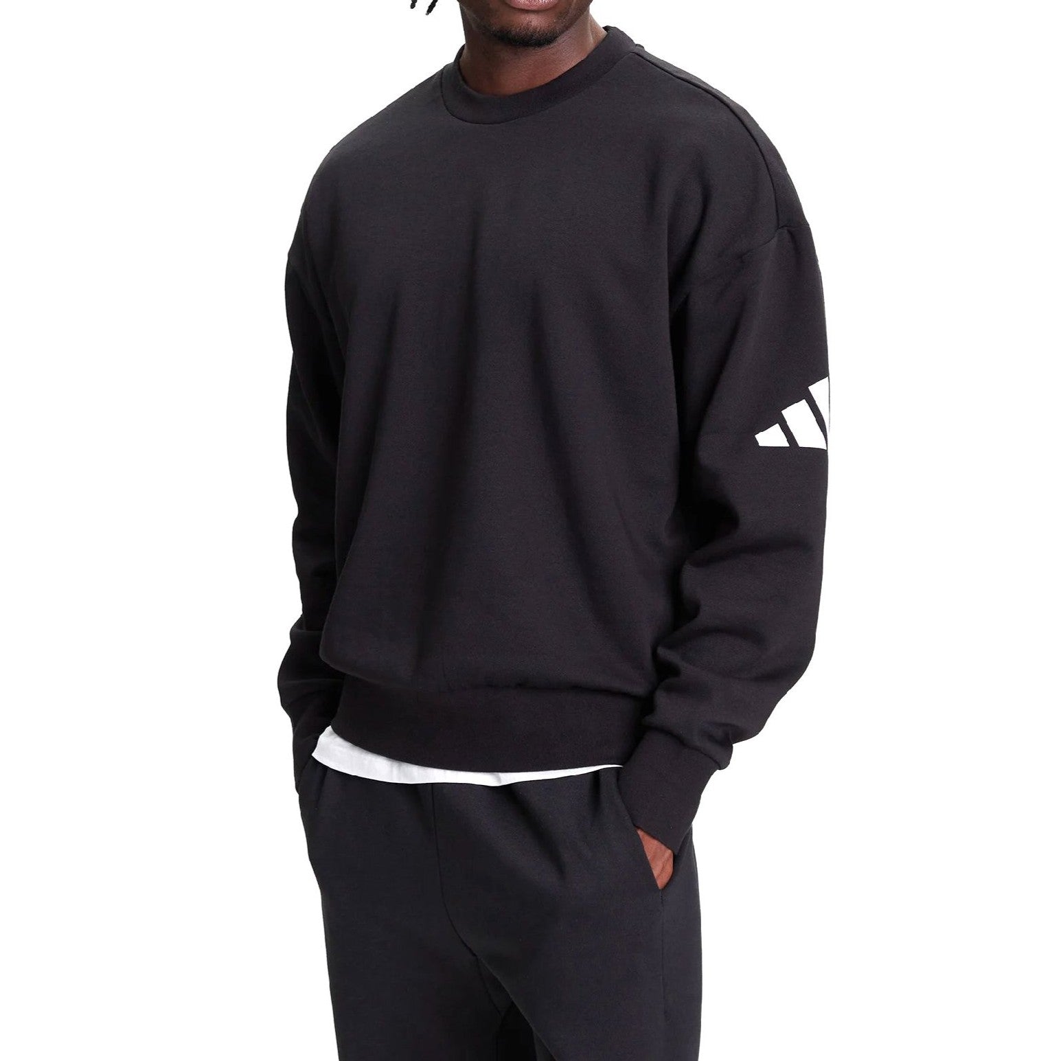 Adidas Felpe#colore_nero