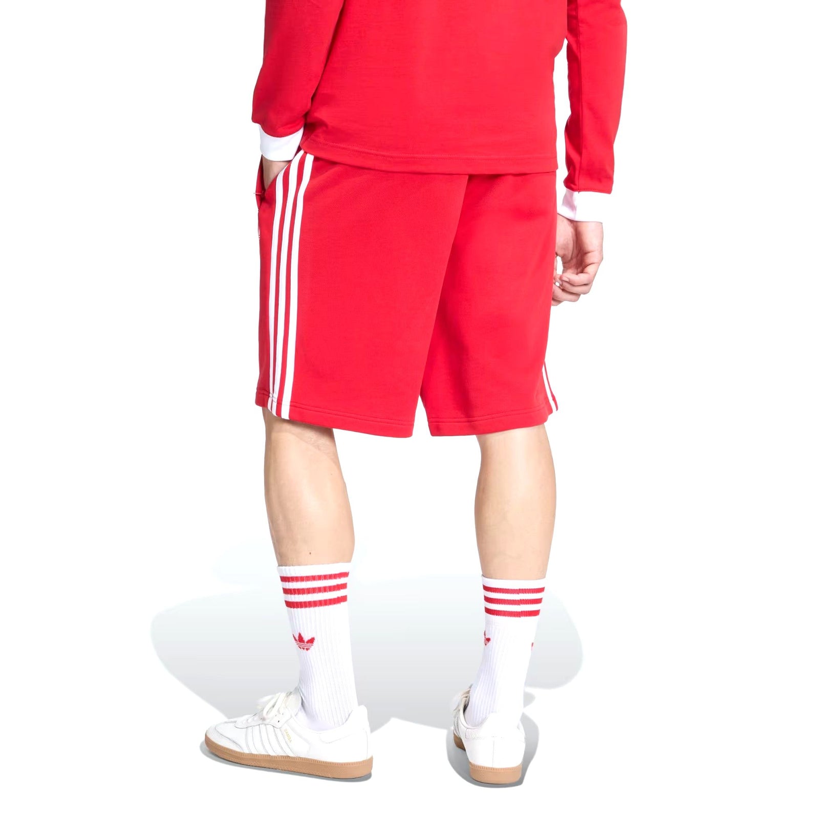Adidas Pantaloni#colore_rosso