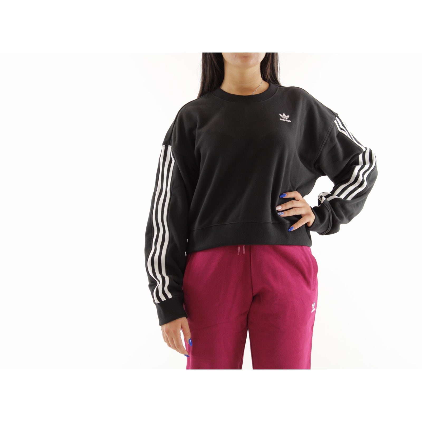 Adidas Felpe#colore_nero